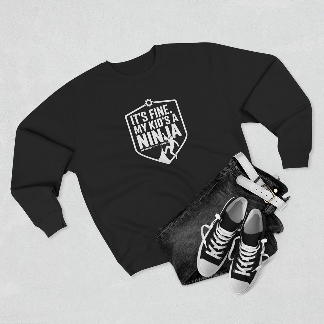 'My Kid's a Ninja' Crewneck Sweatshirt