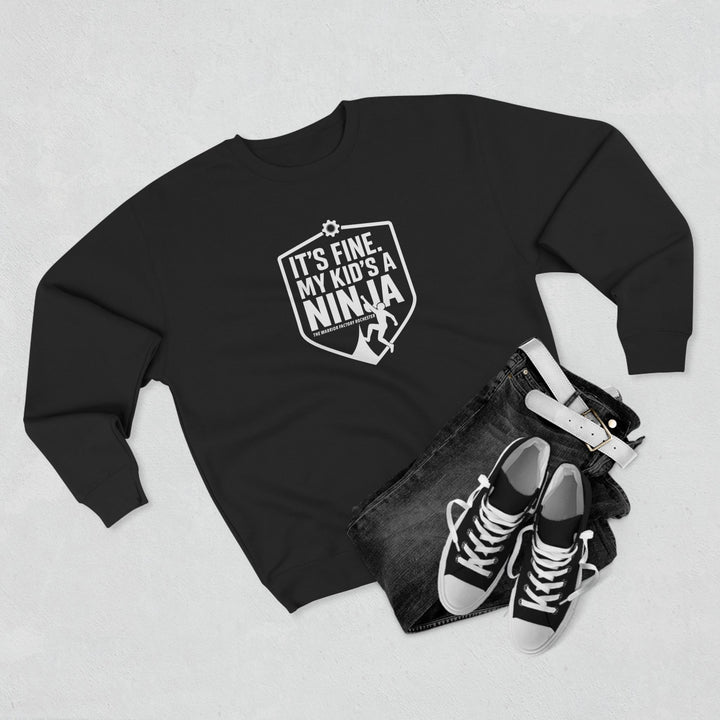 'My Kid's a Ninja' Crewneck Sweatshirt