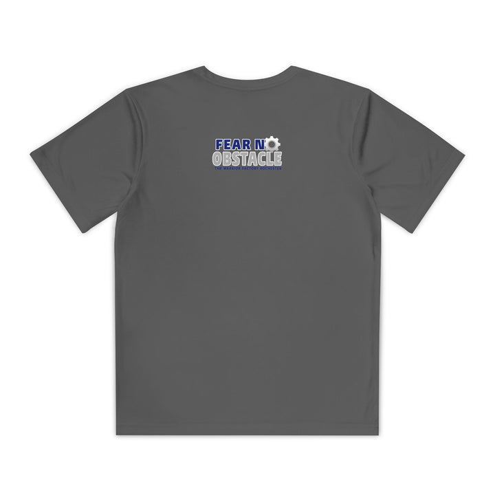 NINJA The Warrior Factory Rochester Badge Tee — Youth Competitor Shirt