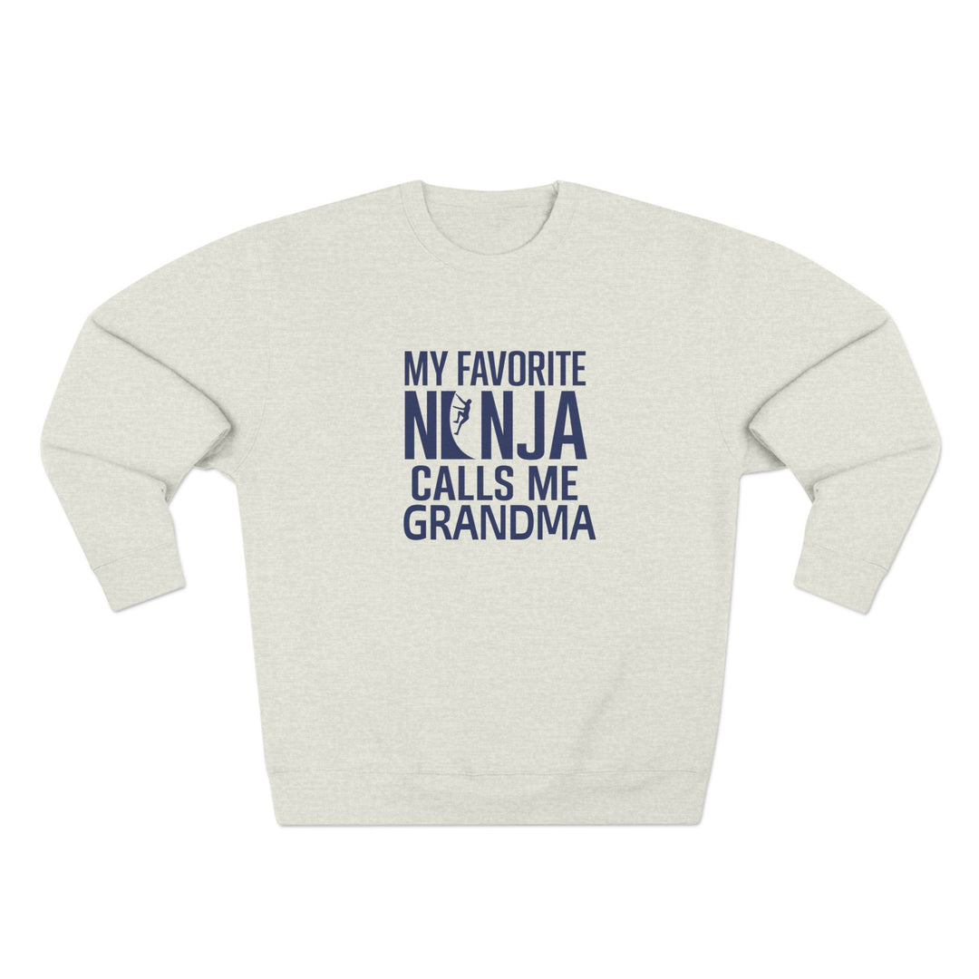 Favorite Ninja Calls Me Grandma Crewneck Sweatshirt