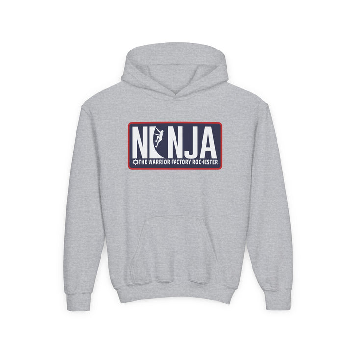Ninja Wall Badge Hoodie - TWF Rochester