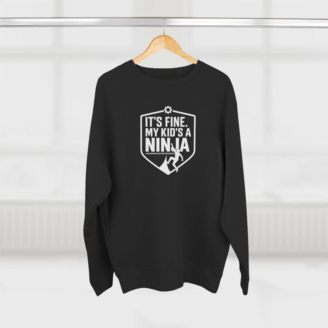 'My Kid's a Ninja' Crewneck Sweatshirt