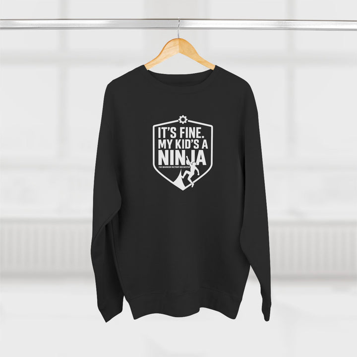 'My Kid's a Ninja' Crewneck Sweatshirt