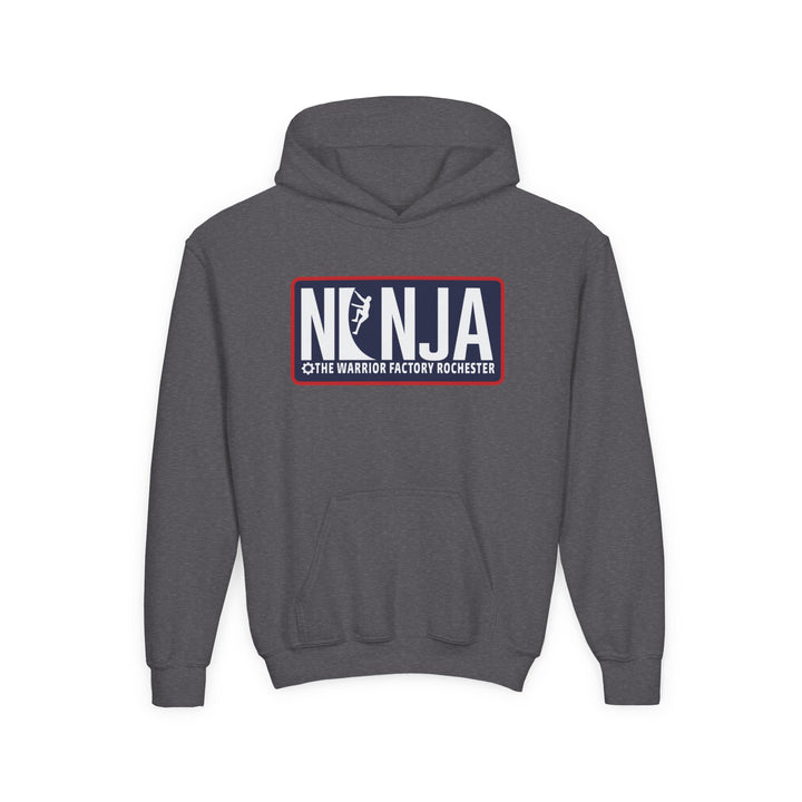 Ninja Wall Badge Hoodie - TWF Rochester