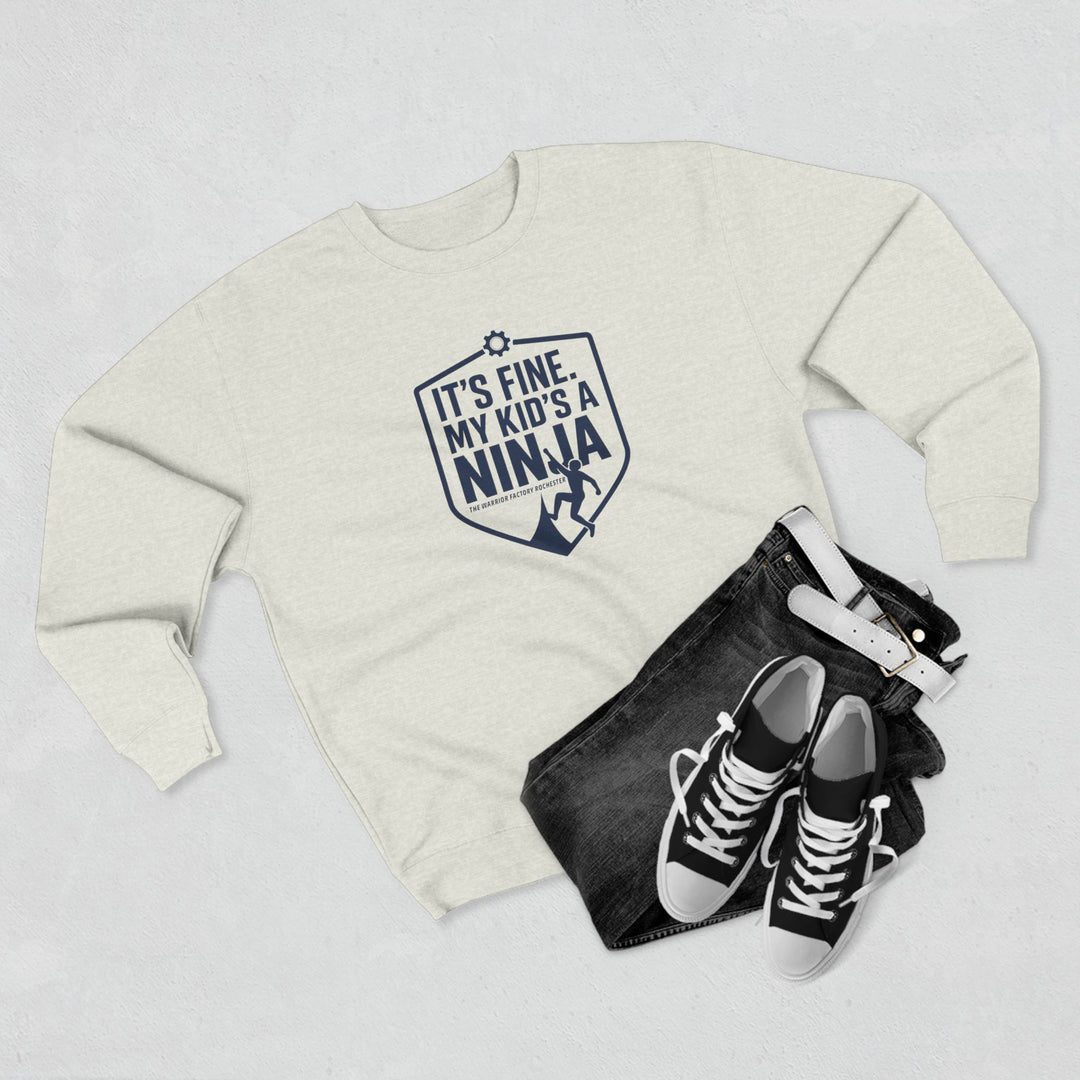 'My Kid's a Ninja' Crewneck Sweatshirt