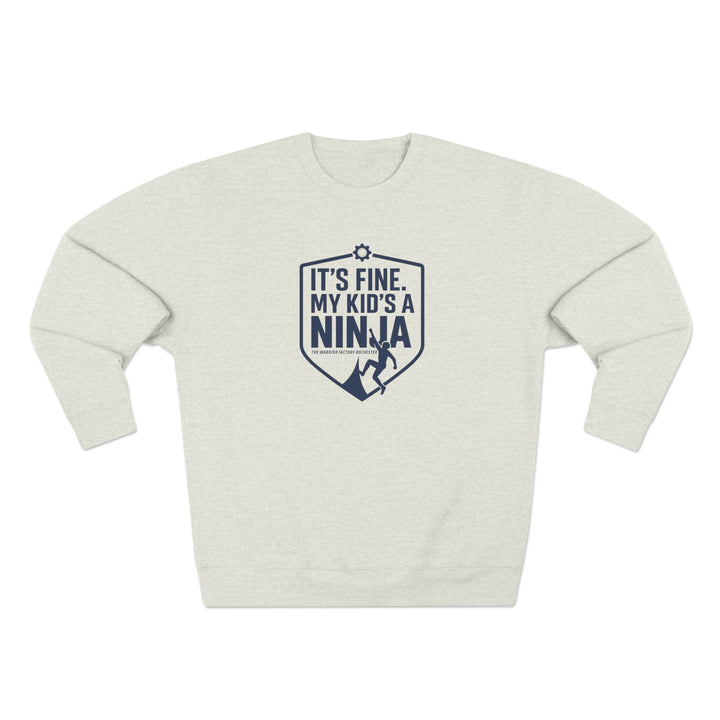 'My Kid's a Ninja' Crewneck Sweatshirt