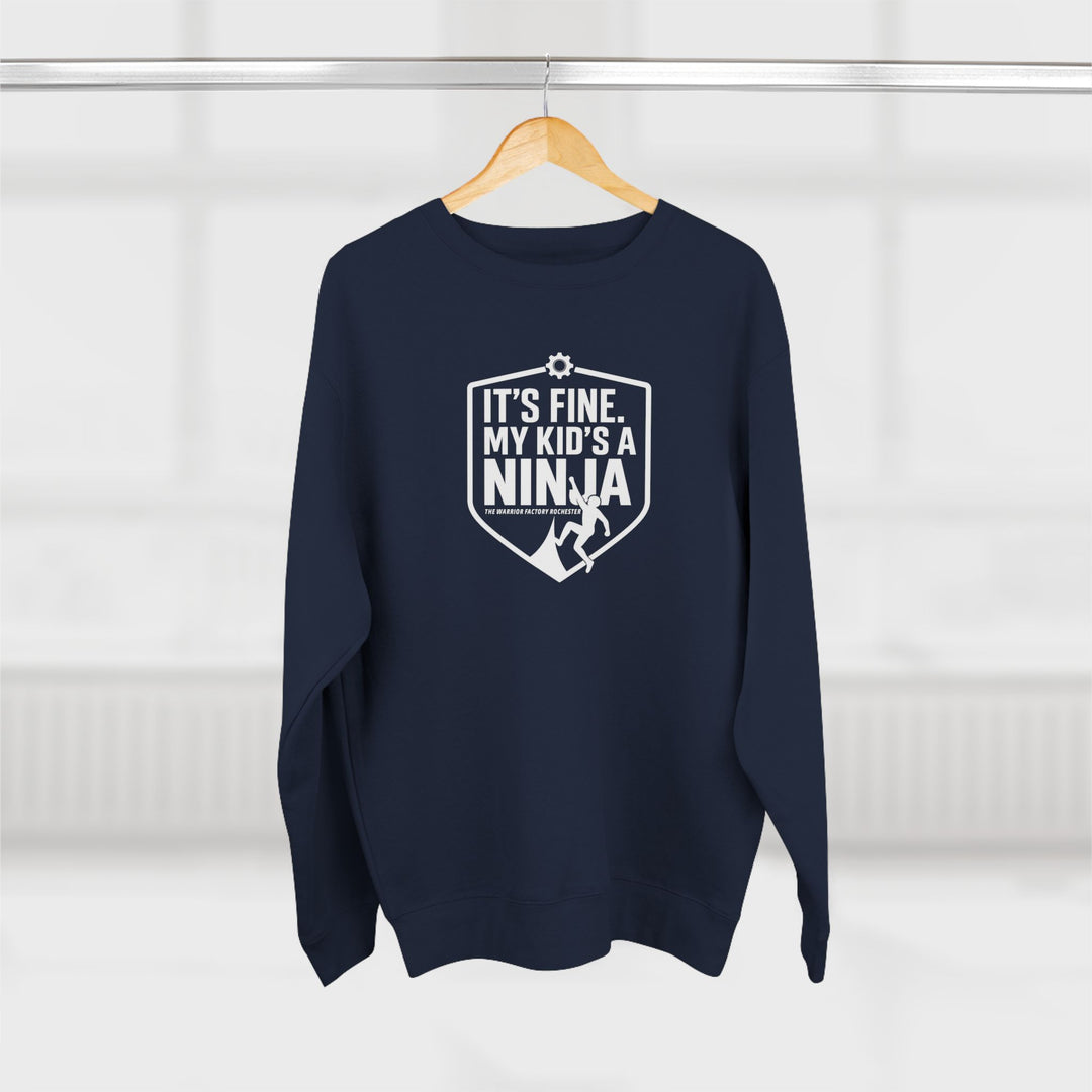 'My Kid's a Ninja' Crewneck Sweatshirt