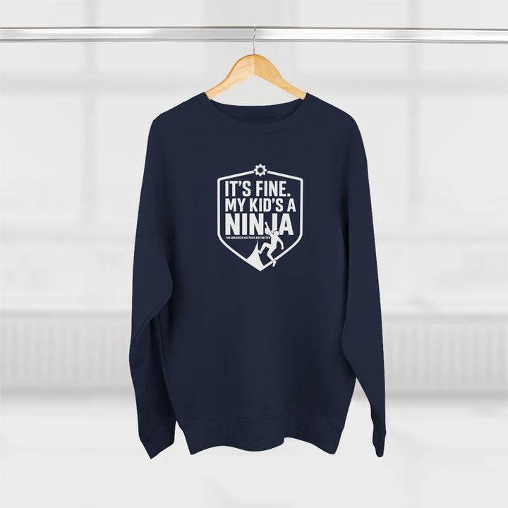 'My Kid's a Ninja' Crewneck Sweatshirt