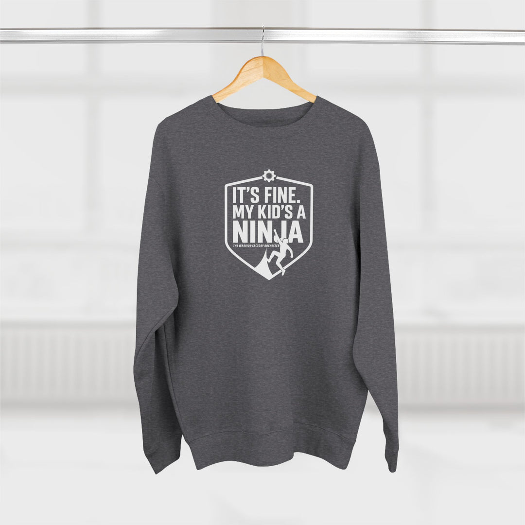 'My Kid's a Ninja' Crewneck Sweatshirt