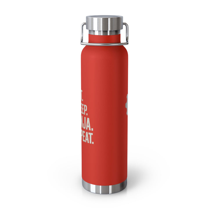 Eat Sleep Ninja 22oz Insulated Bottle