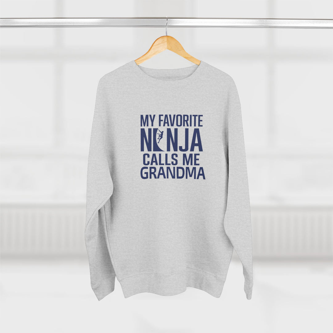 Favorite Ninja Calls Me Grandma Crewneck Sweatshirt