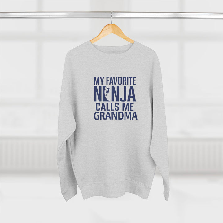 Favorite Ninja Calls Me Grandma Crewneck Sweatshirt