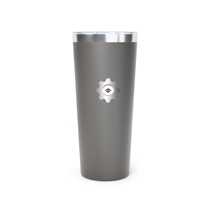 22oz Copper Vacuum Insulated Tumbler - 'Fear No Obstacle'