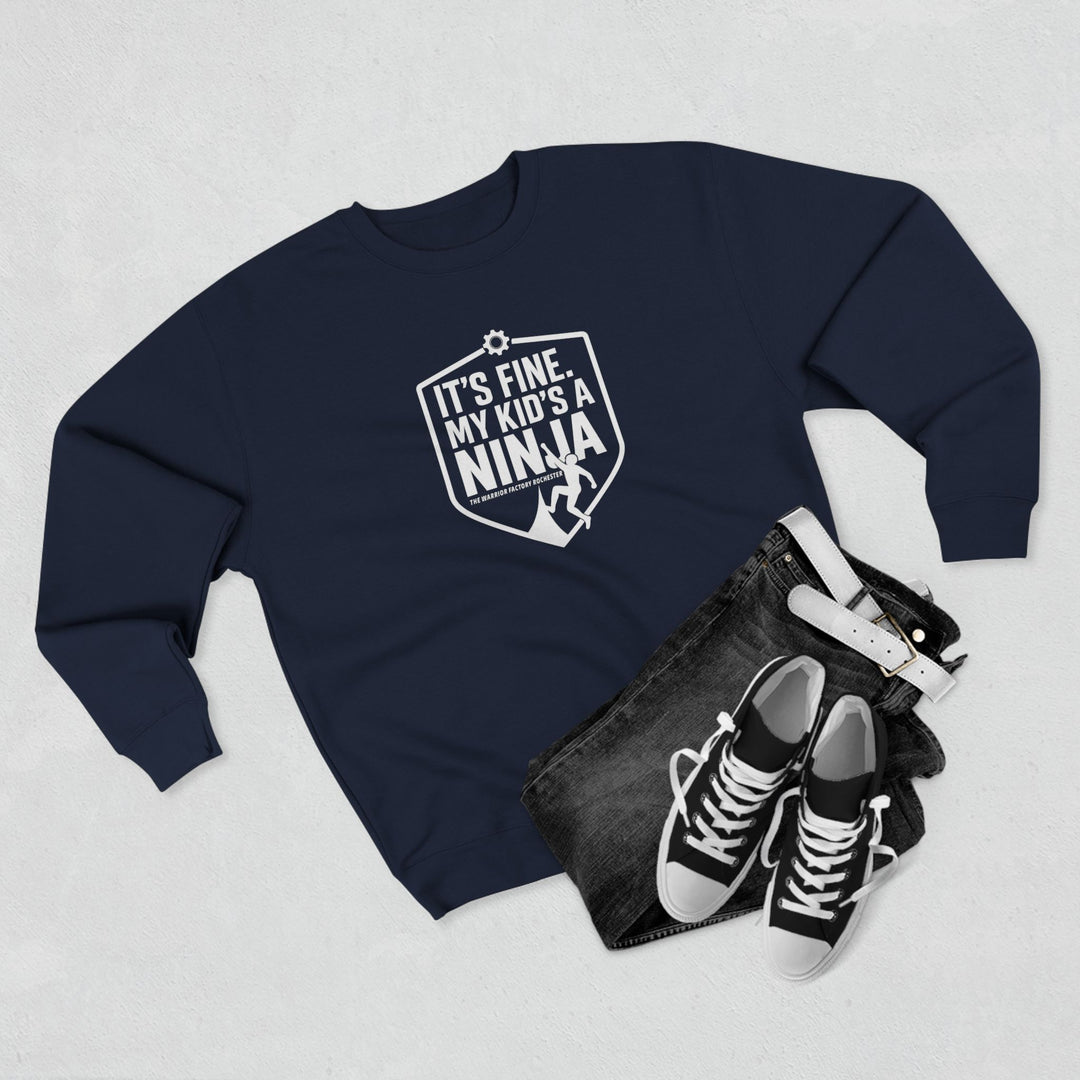 'My Kid's a Ninja' Crewneck Sweatshirt