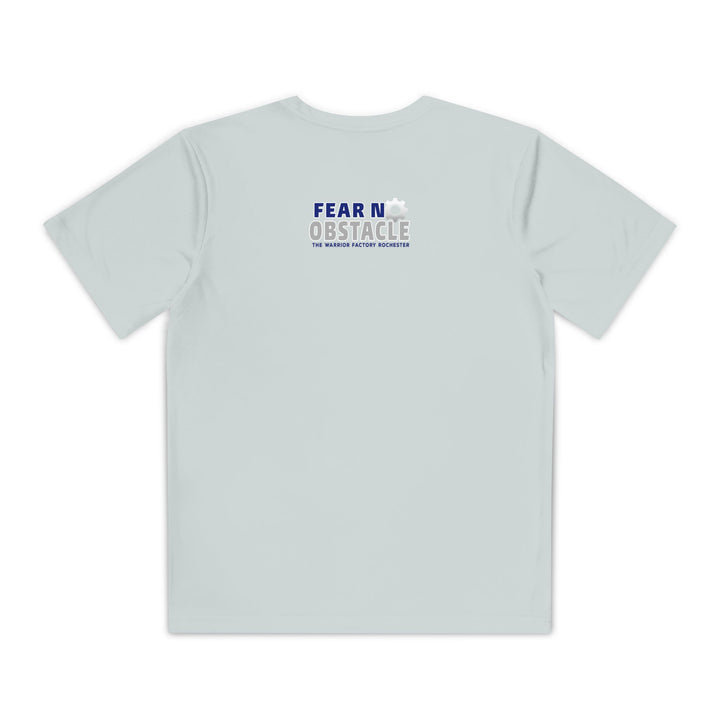 NINJA The Warrior Factory Rochester Badge Tee — Youth Competitor Shirt