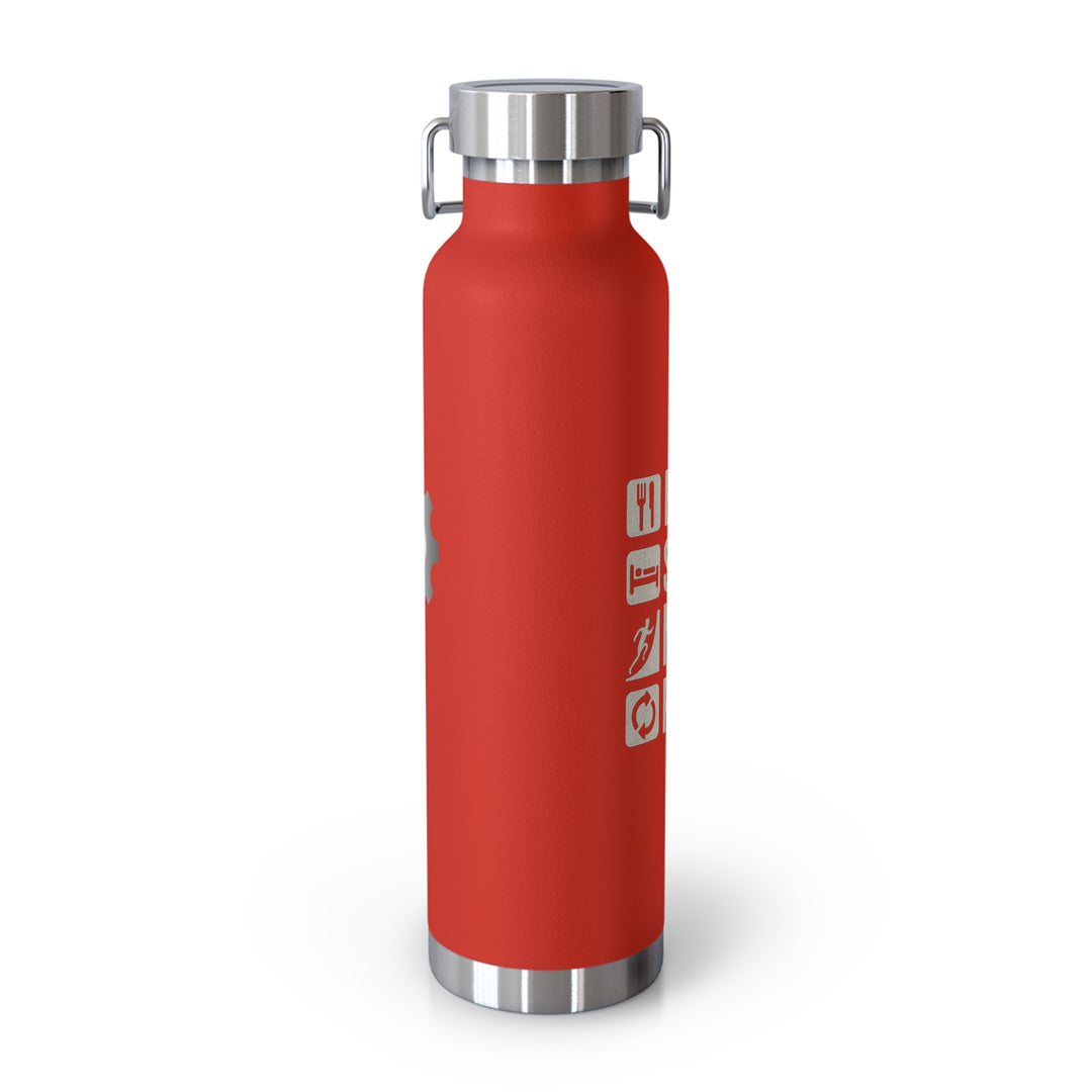 Eat Sleep Ninja 22oz Insulated Bottle