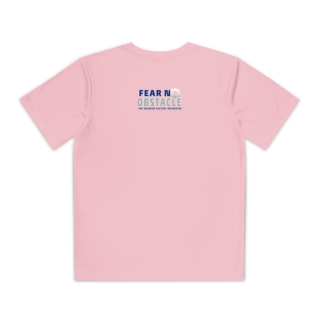 NINJA The Warrior Factory Rochester Badge Tee — Youth Competitor Shirt