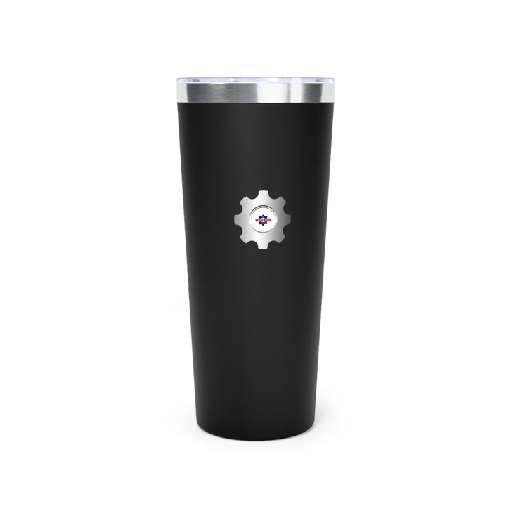 22oz Copper Vacuum Insulated Tumbler - 'Fear No Obstacle'
