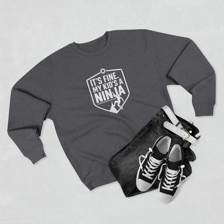 'My Kid's a Ninja' Crewneck Sweatshirt