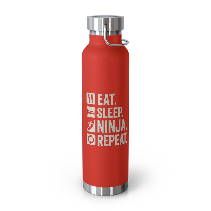 Eat Sleep Ninja 22oz Insulated Bottle