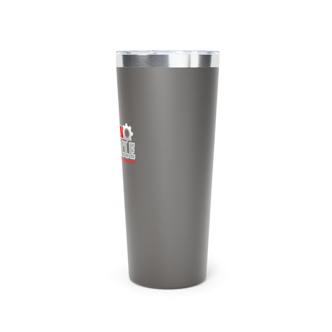 22oz Copper Vacuum Insulated Tumbler - 'Fear No Obstacle'