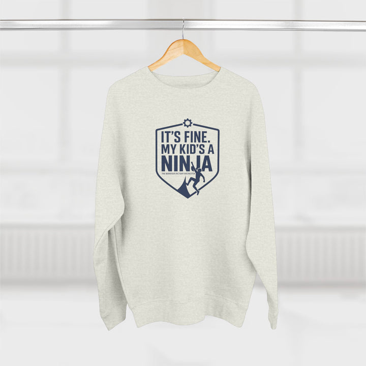 'My Kid's a Ninja' Crewneck Sweatshirt