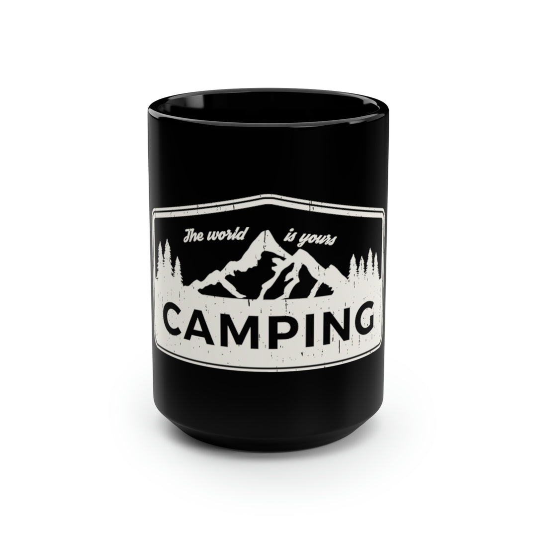 Camping, 15oz Coffee Mug