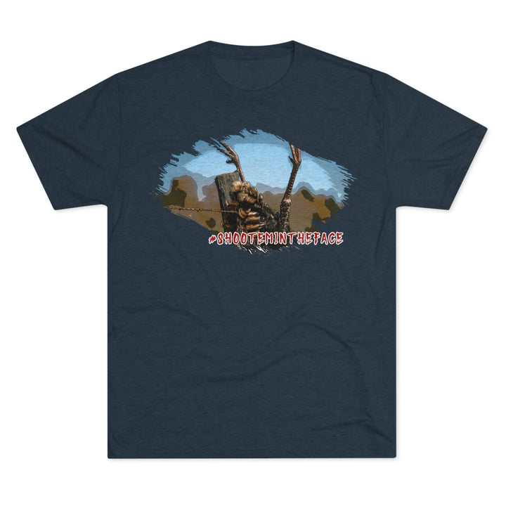 Post Hanger #shootemintheface Premium Tri-Blend Tee