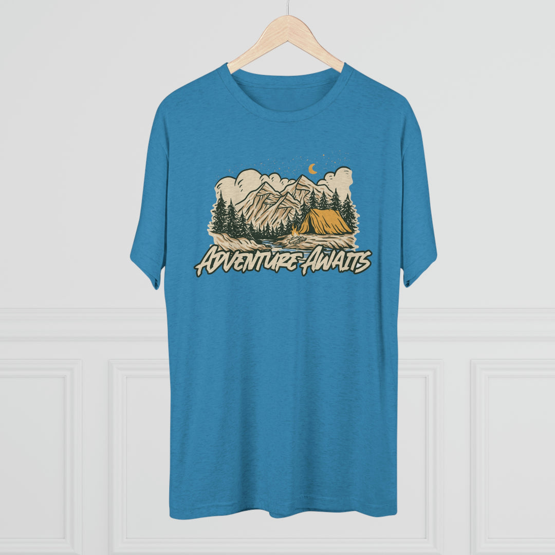 Adventure Awaits - Premium Tri-blend Tee
