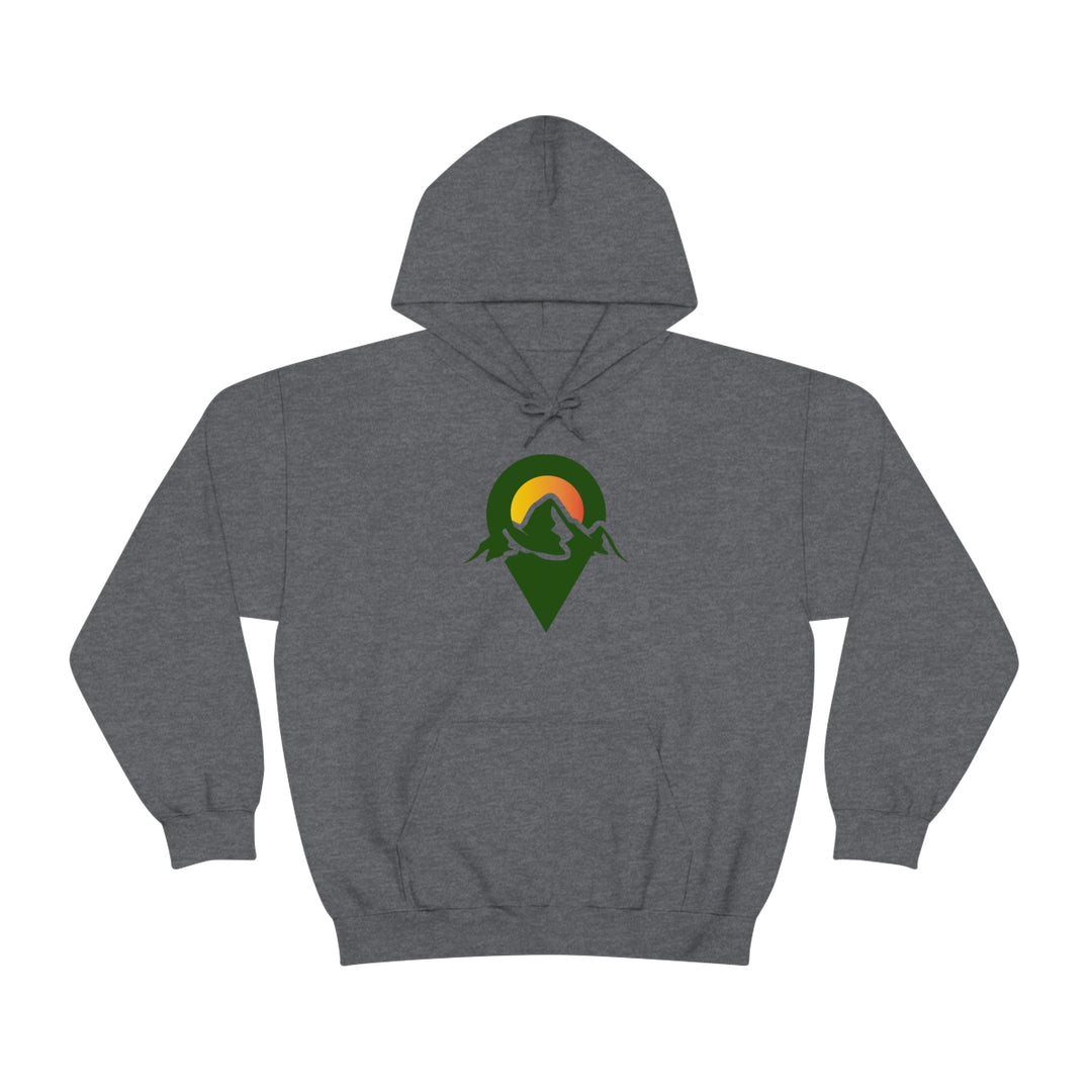 Dropped Pin Badge Hoodie