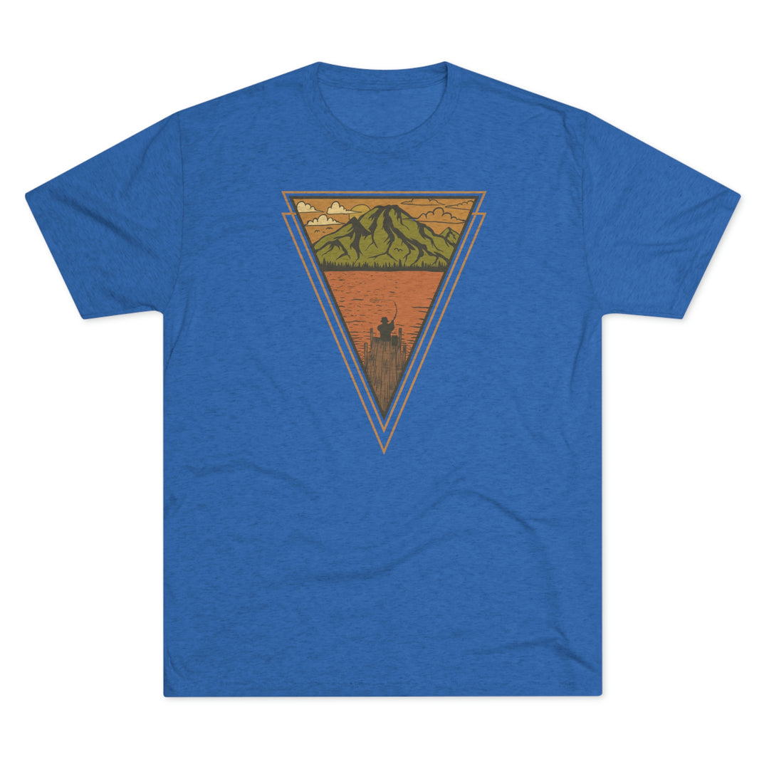 Fly Fishing Triangle Premium Tri-blend Tee