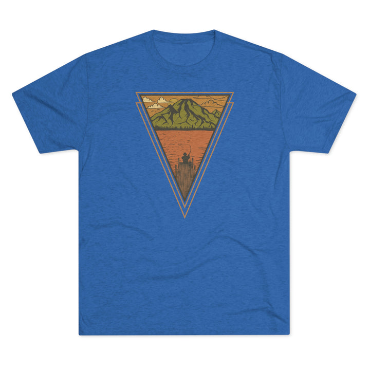 Fly Fishing Triangle Premium Tri-blend Tee