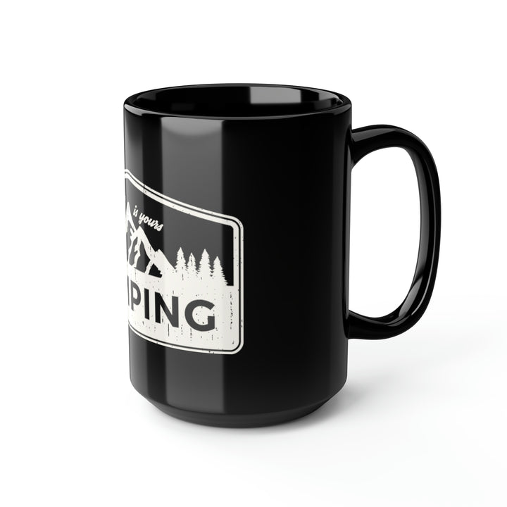 Camping, 15oz Coffee Mug