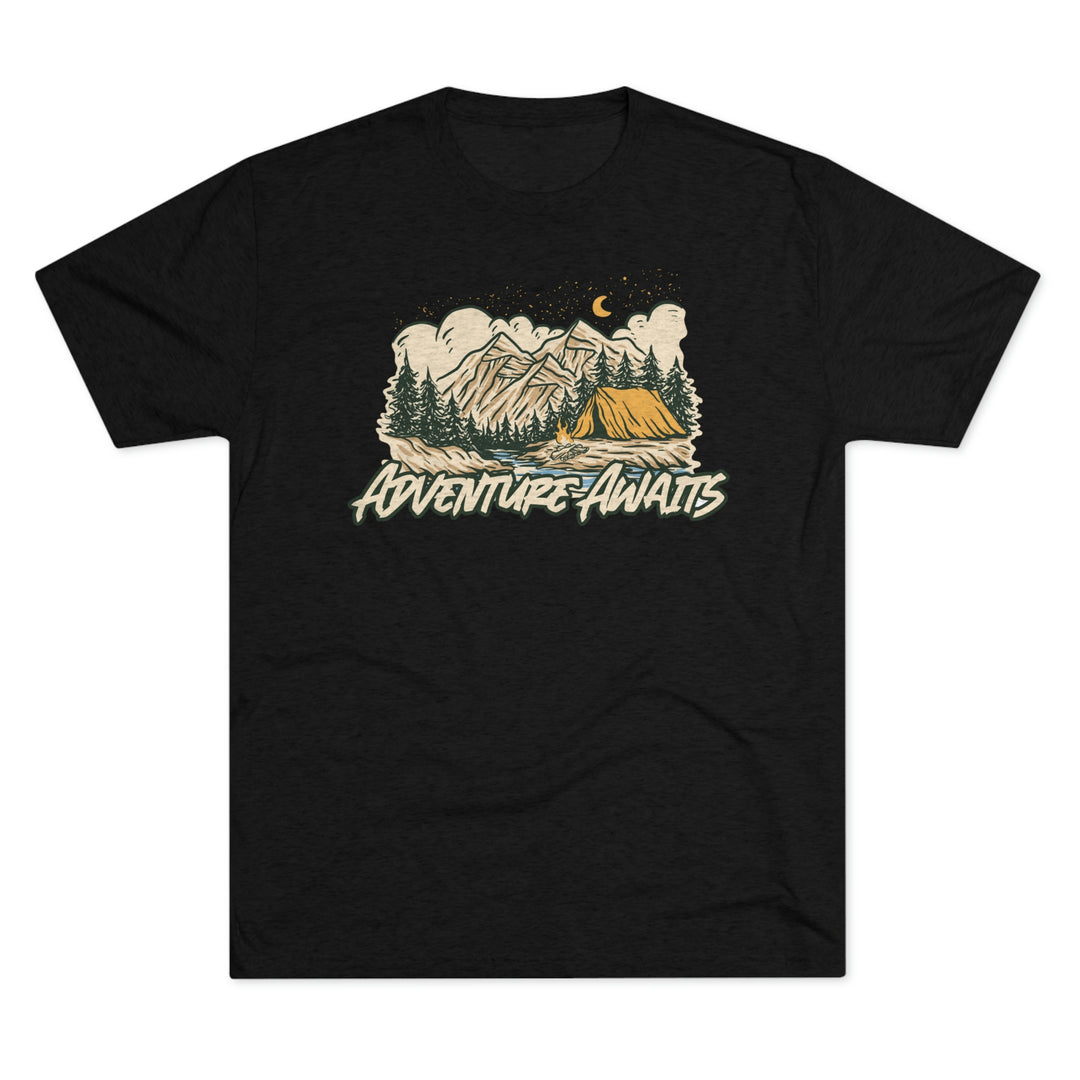 Adventure Awaits - Premium Tri-blend Tee