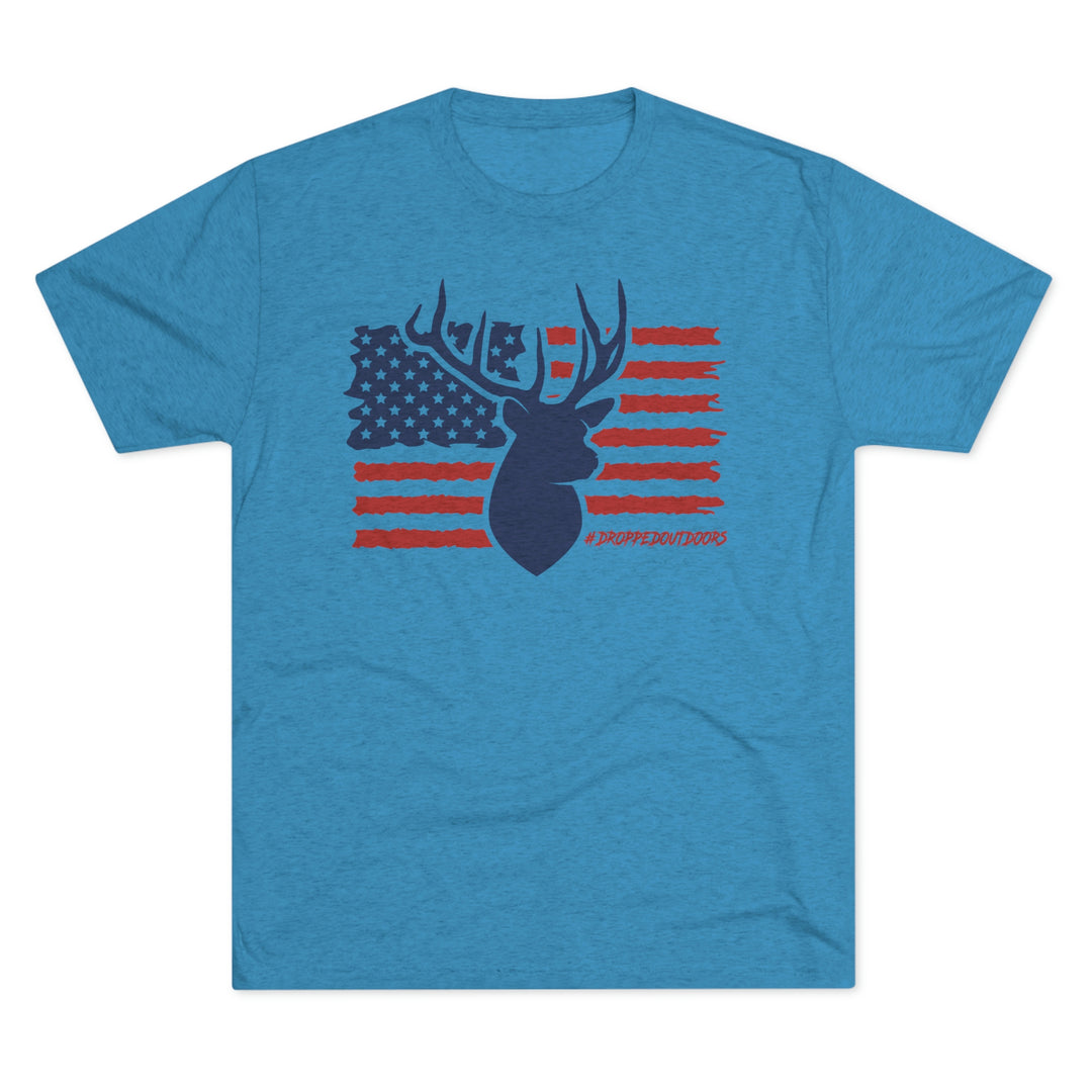Elk Flag Premium Tri-blend Tee