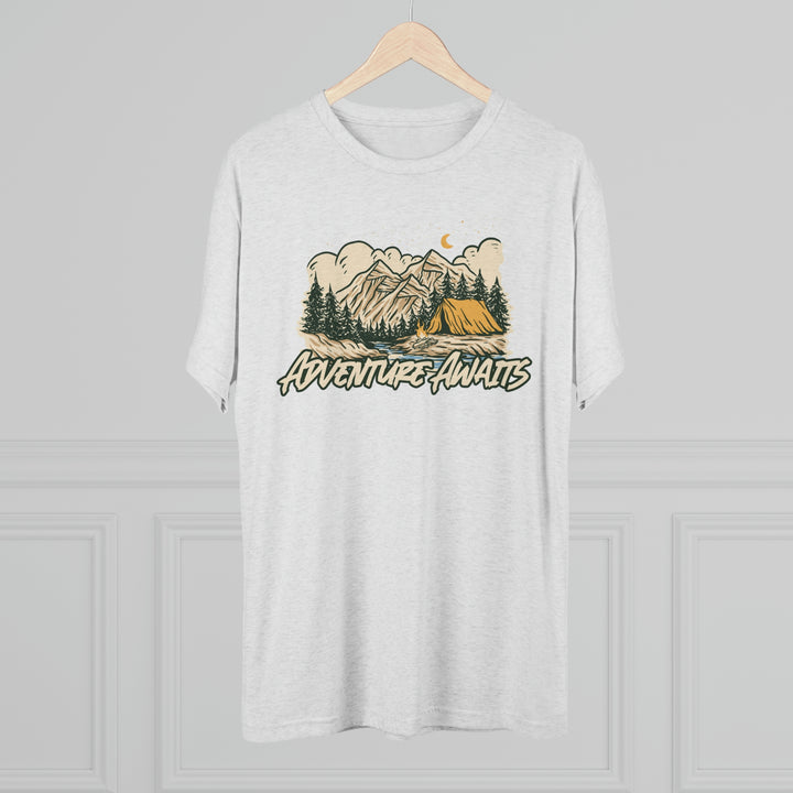 Adventure Awaits - Premium Tri-blend Tee