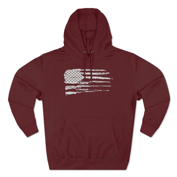 2A Flag - Premium Pullover Hoodie