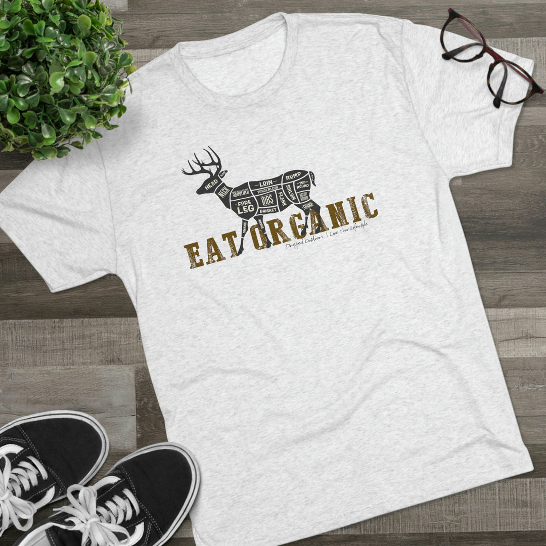 EatOrganic - Deer - Premium Tri-blend Tee