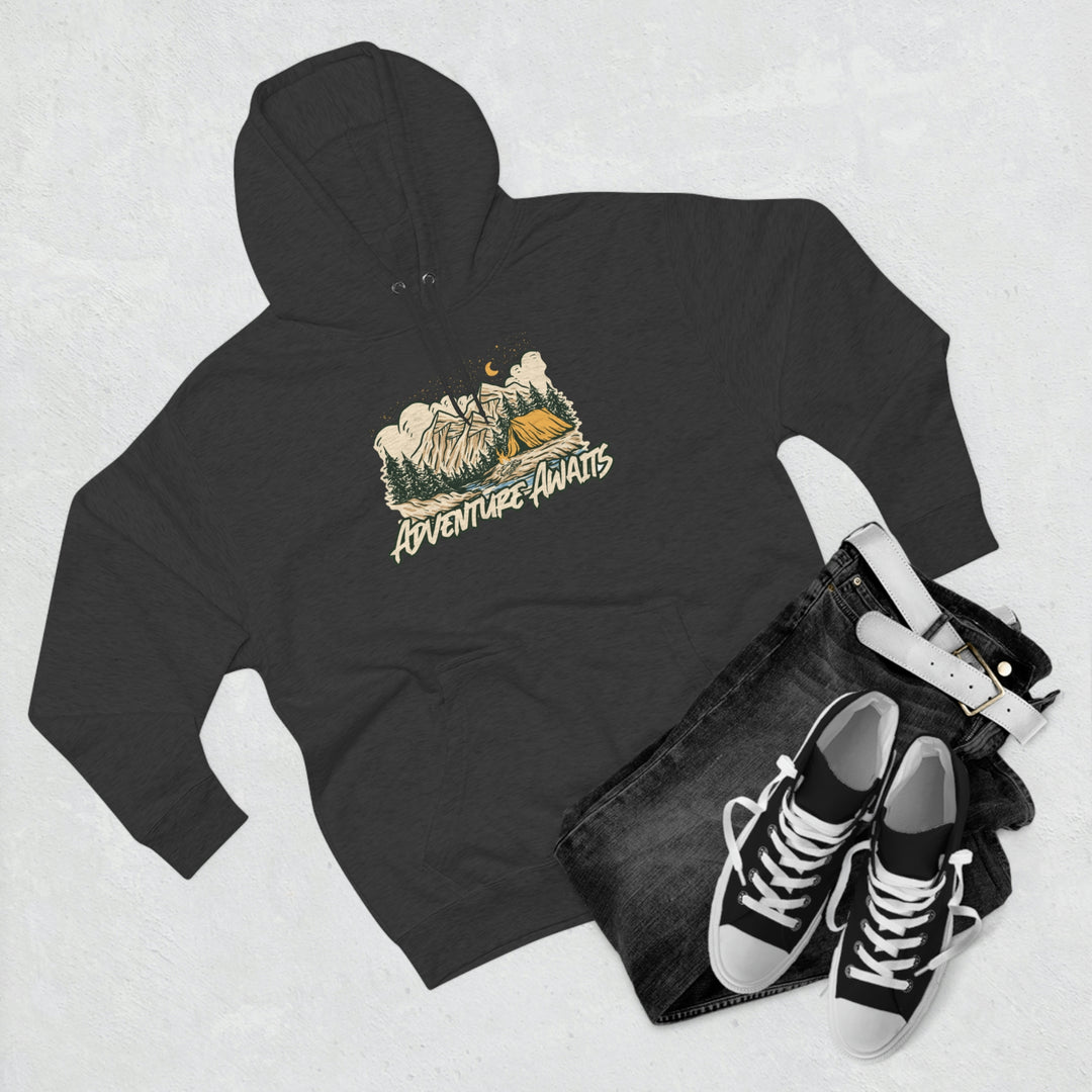 Adventure Awaits - Premium Pullover Hoodie