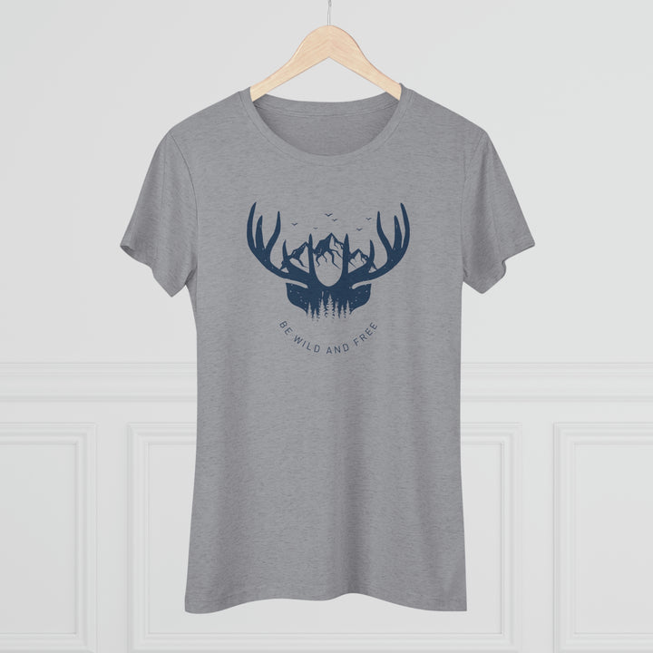Women's Wild & Free Premium Tri-Blend Tee