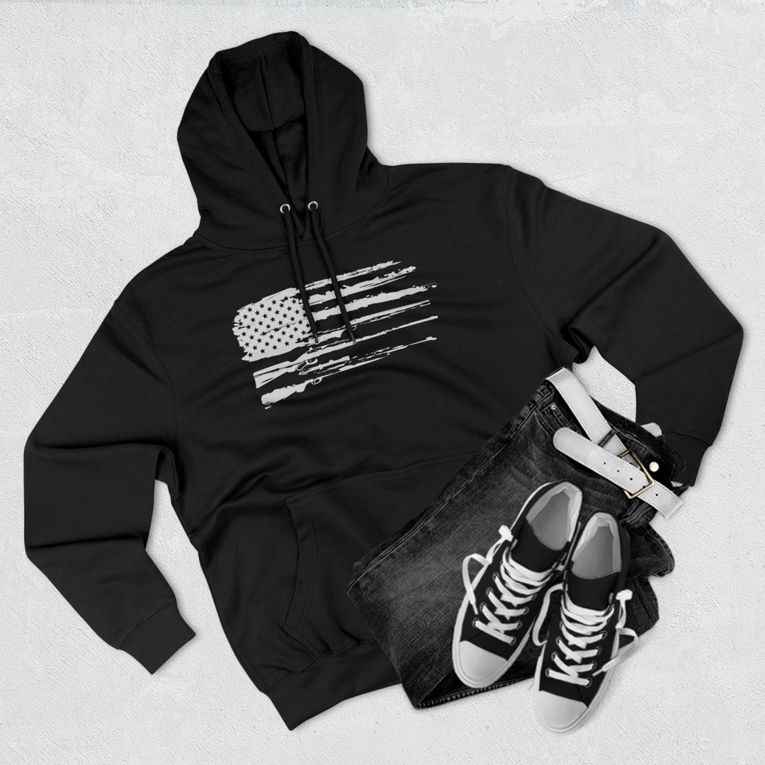 2A Flag - Premium Pullover Hoodie