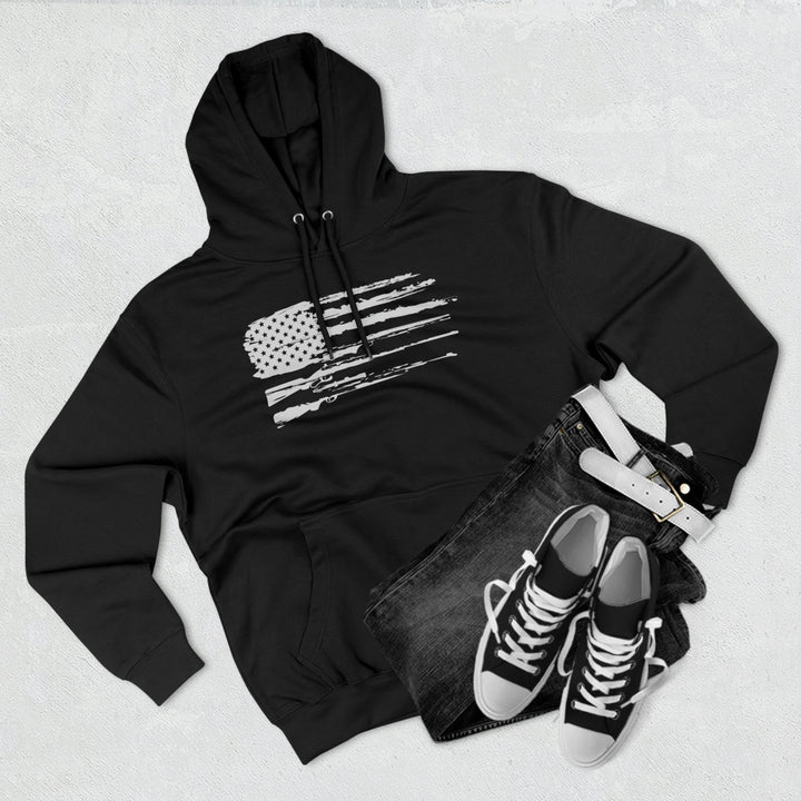 2A Flag - Premium Pullover Hoodie