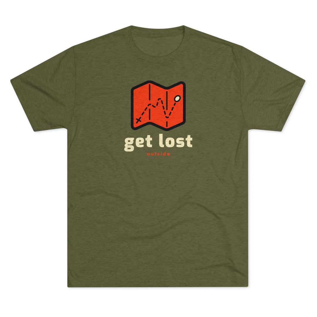 Get Lost Outside - Premium Tri-blend Tee