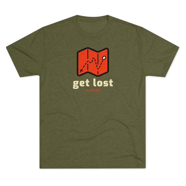 Get Lost Outside - Premium Tri-blend Tee