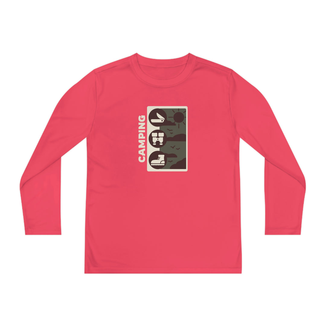 Kid's Camping Performance Tee