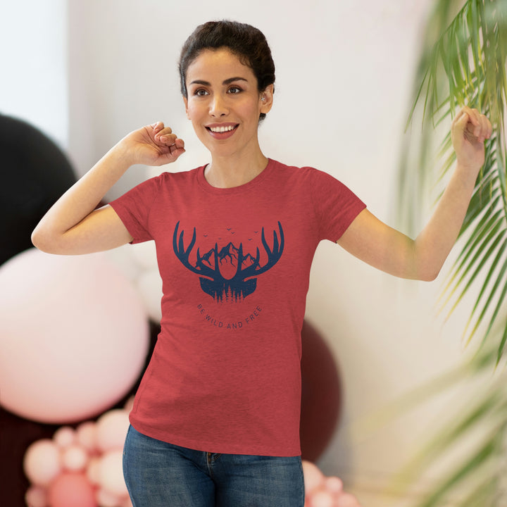 Women's Wild & Free Premium Tri-Blend Tee