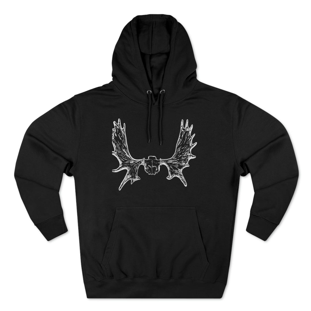 Moose Rack - Premium Pullover Hoodie