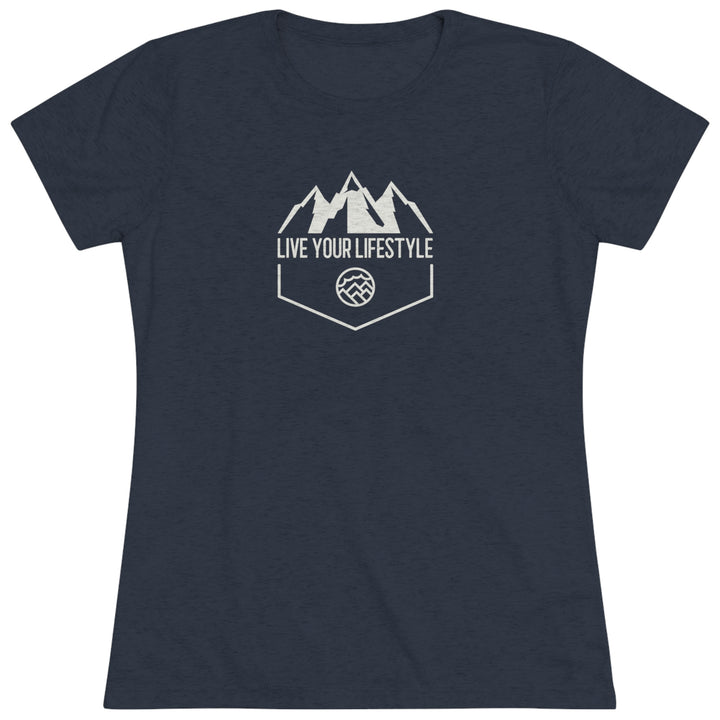 Live Your Lifestyle - Women's Premium Tri-Blend Tee
