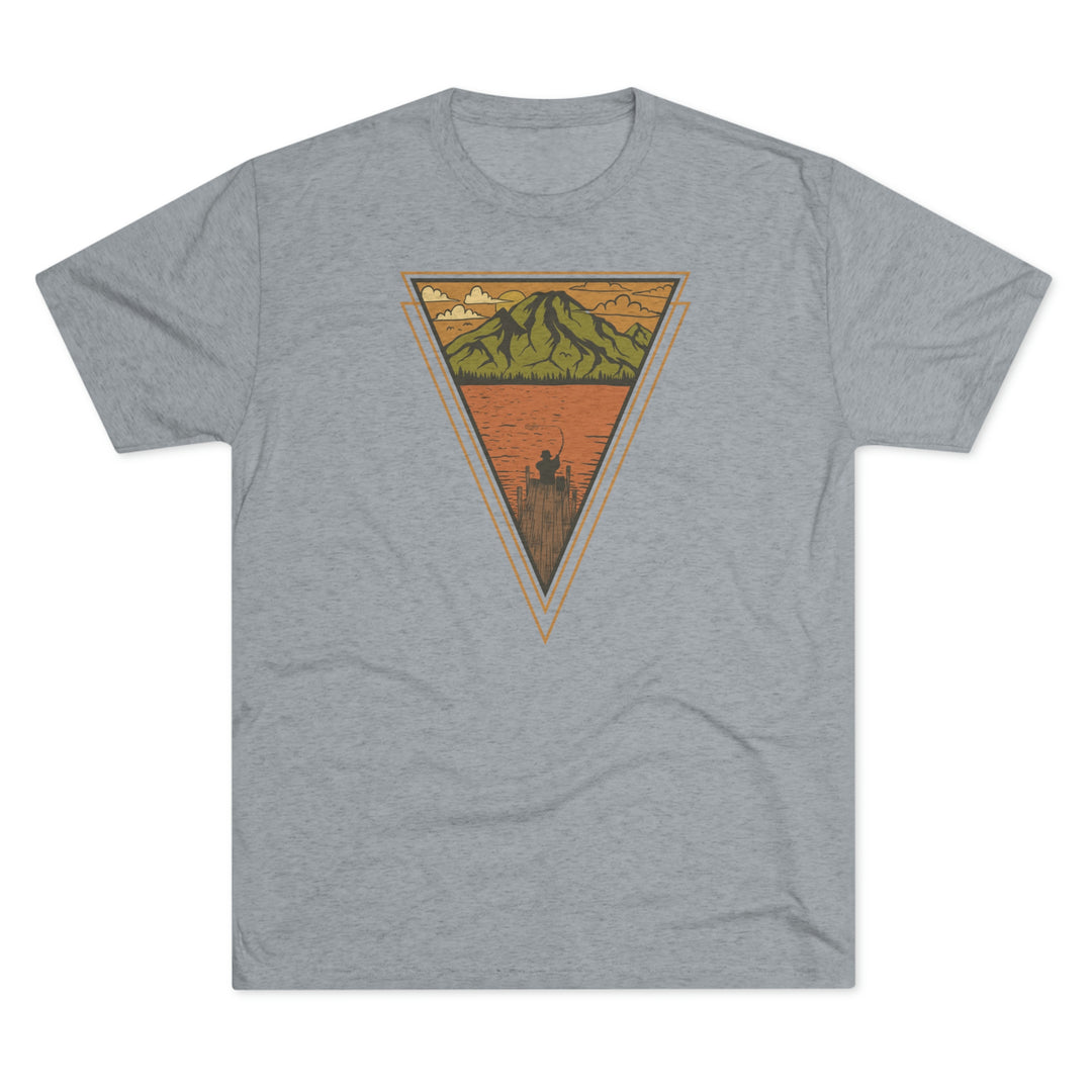 Fly Fishing Triangle Premium Tri-blend Tee