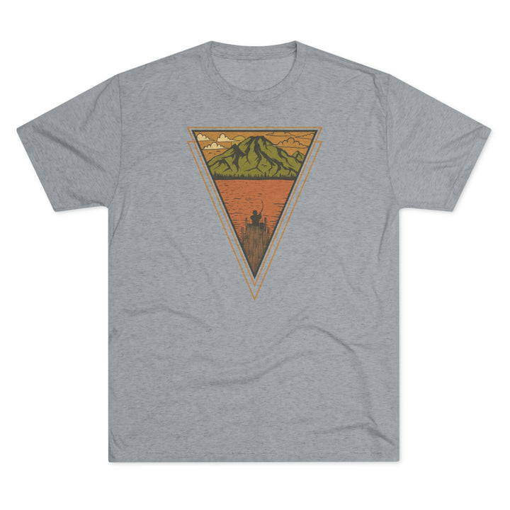 Fly Fishing Triangle Premium Tri-blend Tee